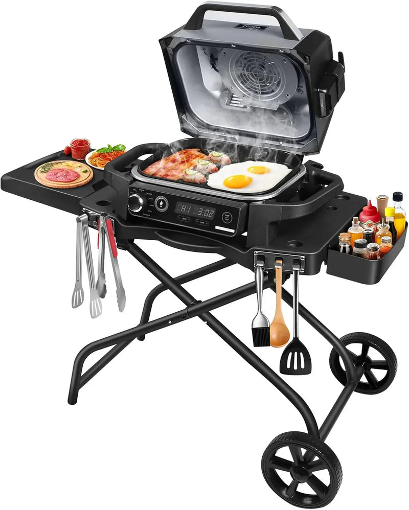 Collapsible Grill Stand for Ninja Woodfire Grill, Pit Boss, and 22" Griddle Z7704