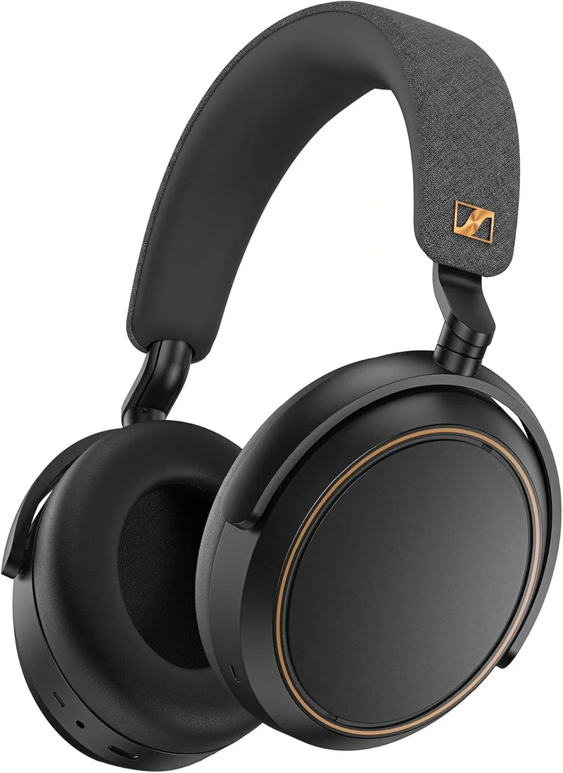 Consumer-grade audio power 4 wireless headphones - Support Wireless connection, equipped with adaptive noise cancellation function, clear calls, up to 60 hours of battery life, and customizable sound effects. White model. B6762