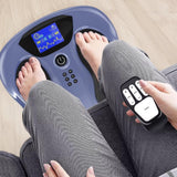 Professional Edition Foot Neuromuscular Stimulator, an electric stimulation/percutaneous nerve electrical stimulation foot massager used to relieve pain caused by nerve disorders and promote blood circulation in the legs. TENS Muscle Stimulator - A s