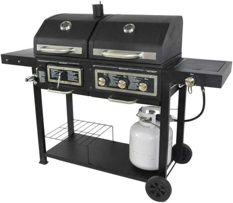 Dual Fuel Combination Charcoal/Gas Grill P4178
