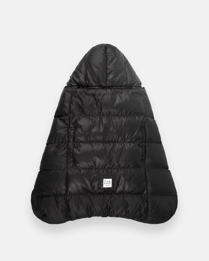 Enfant Heavyweight, K-Poncho Black Plush V5133
