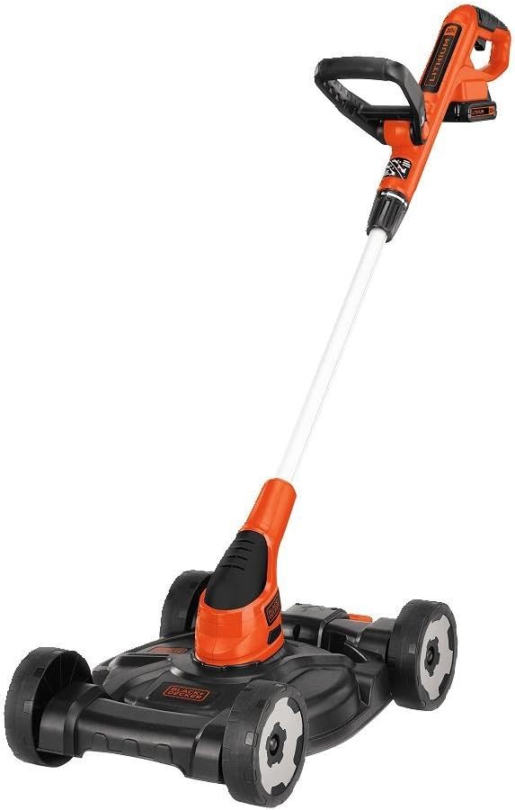BLACK DECKER Combination String Trimmer, Lawn Mower, and Edger, Cordless 3-in-1 M6771