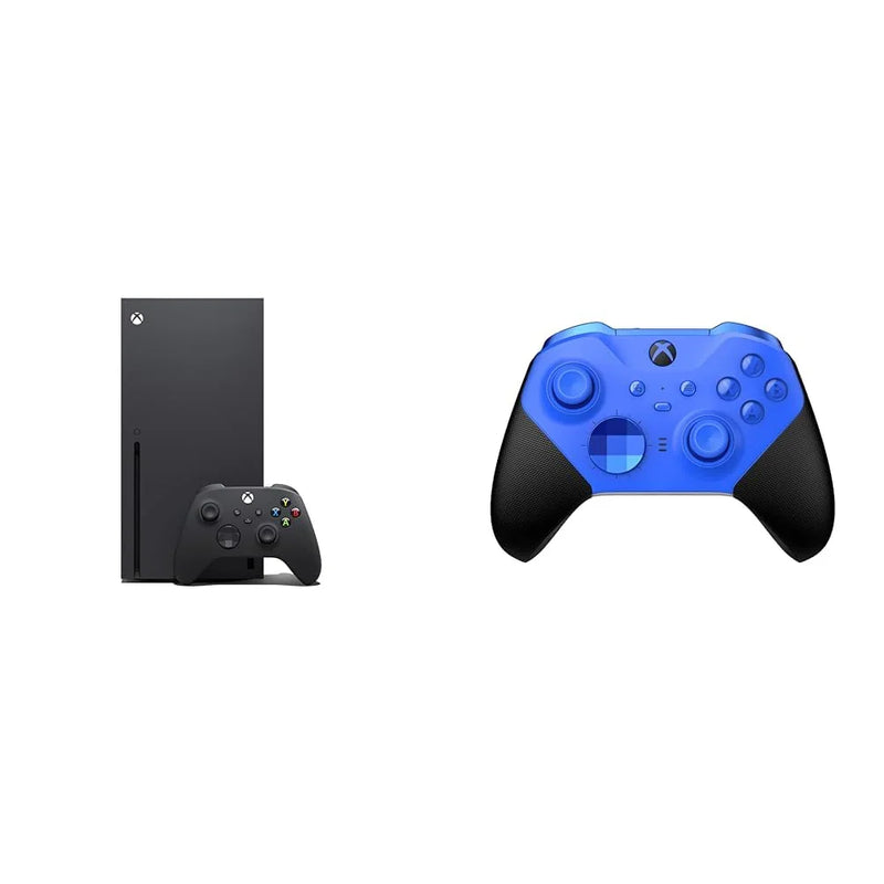 Game console - 1TB solid-state drive - Includes wireless controller - 4K games - 120 frames per second - Brown black lacquer color J8728