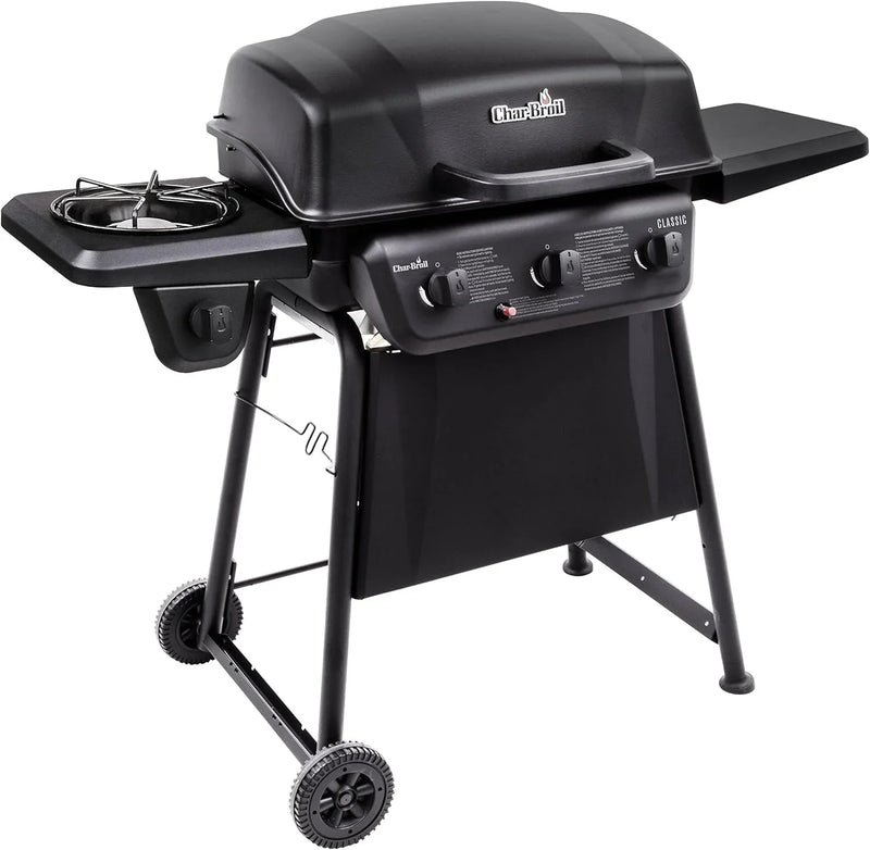 Convective 3-Burner with Side Burner Propane Gas Stainless Steel Grill B4816