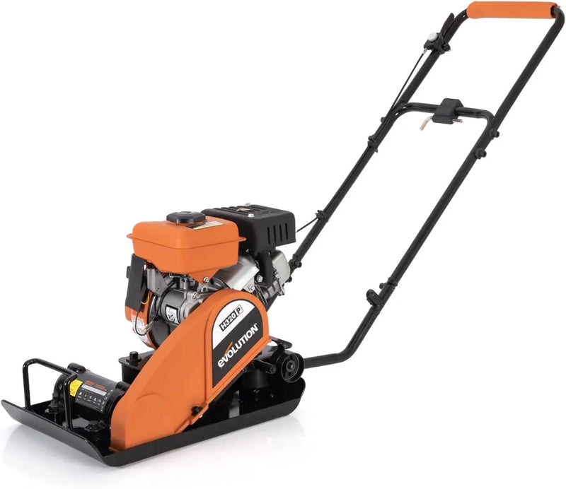 Electric Compactor Plate - Ideal For Levelling Pavement, Artificial Turf Ground Preparation, Patio, Blockwork, Sand, Soil & More V0081