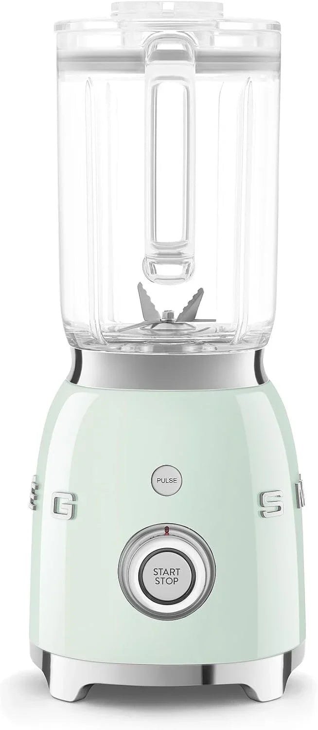 Backwash-style blender - 600-watt countertop blender, equipped with a 48-ounce BPA-free capacity container, featuring 3 speed modes and pulse function, ice crushing function and juice blending function - adopts the 50th anniversary design Y2207