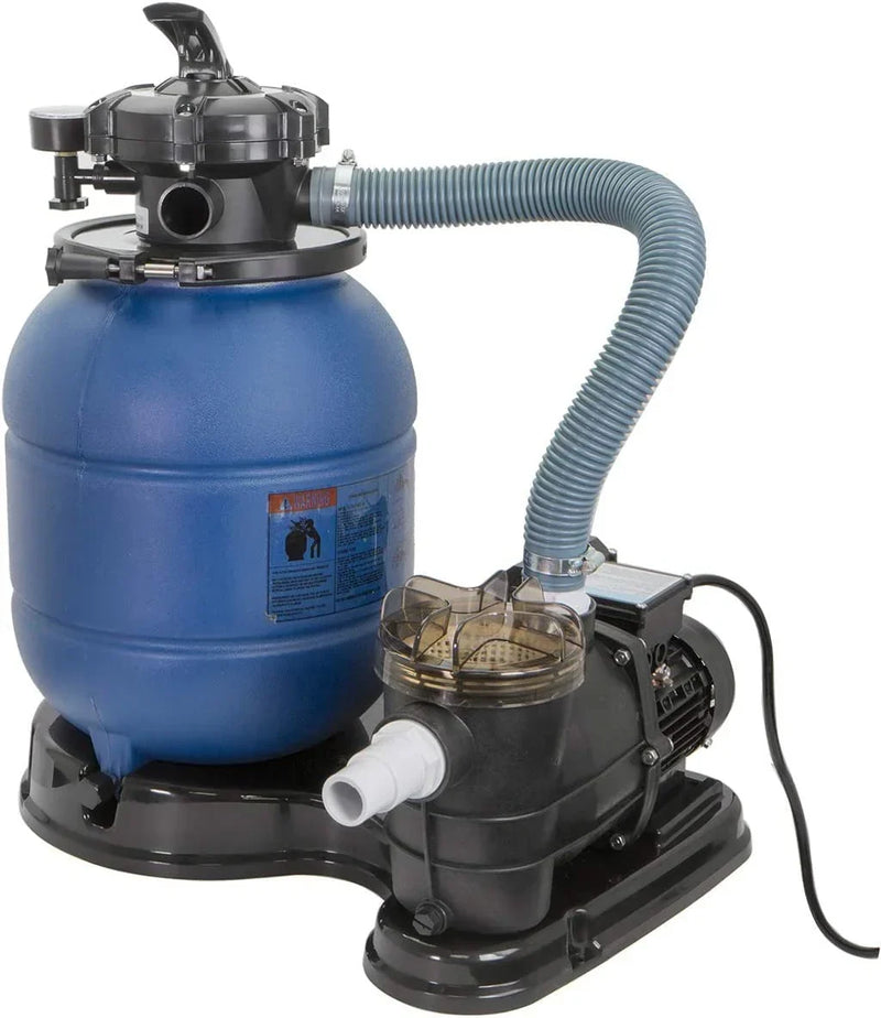 XtremepowerUS 13" Sand Filter 3/4HP Pool Pump F0437