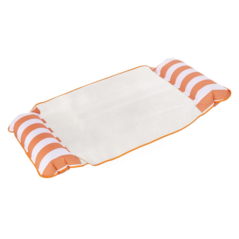 Aqua Monterey Inflatable 4-in-1 Pool Hammock & Lounger, 44-in x 26-in, Assorted Colours W3326