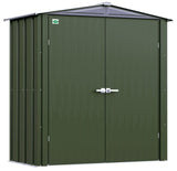 Elite 14x16-ft Anthracite Steel Storage Shed