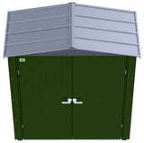 Elite 14x16-ft Anthracite Steel Storage Shed