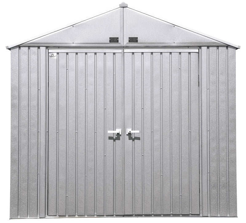 Elite 8x6-ft Corrosion-Resistant Steel Storage Shed Y2186