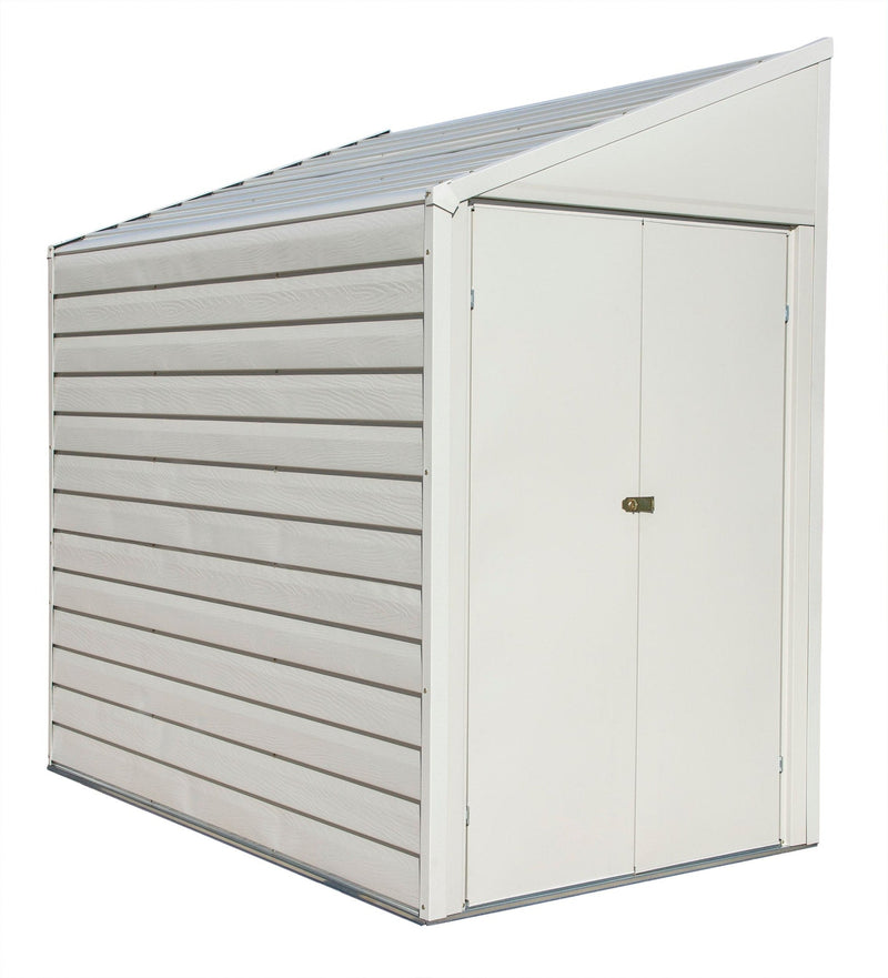 Yardsaver Electro Galvanized Steel Storage Shed, 4-ft x 7-ft F7783