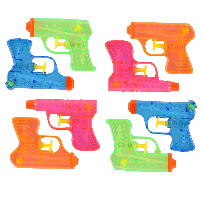 Mini Soaker Water Blasters, Kids' Outdoor Summer Water Toy, Age 3+, 8-Pk G5853