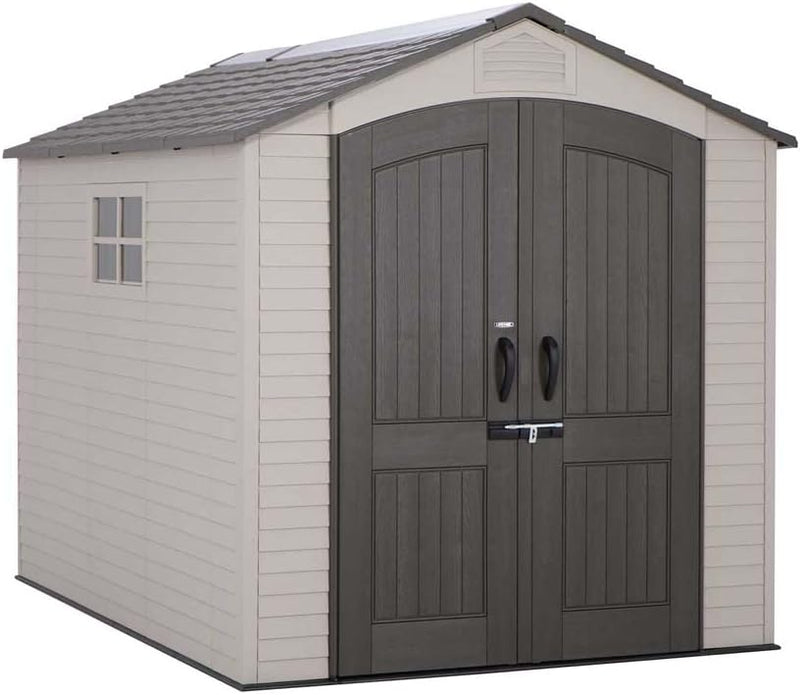A 12-foot-long outdoor storage rack C9492
