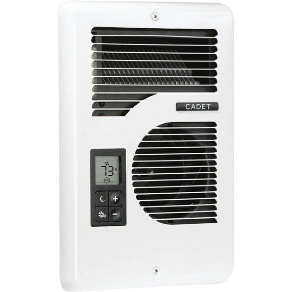 Cadet Energy Plus Wall Heater, Digital Thermostat, 240/208/120V, White L4992