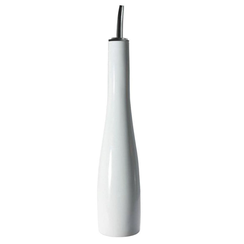 Porcelain Oil Bottle with Pouring Spout, 16-oz, White G8819