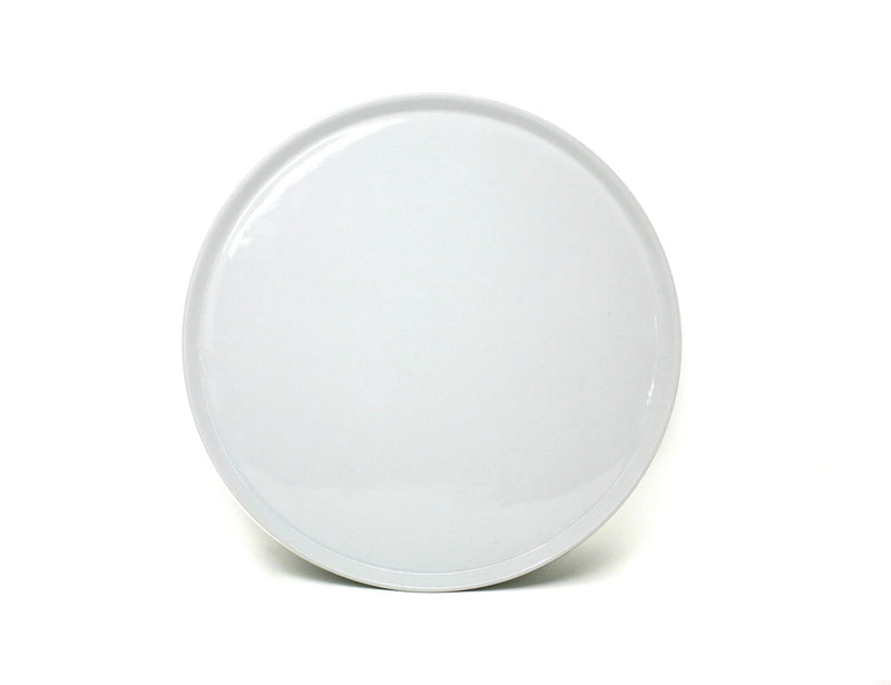Round Platter, 30-cm, White Porcelain L2933