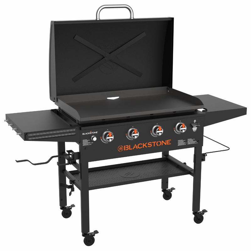 4-Burner LP Gas Portable Griddle with Lid, 36-in L9896