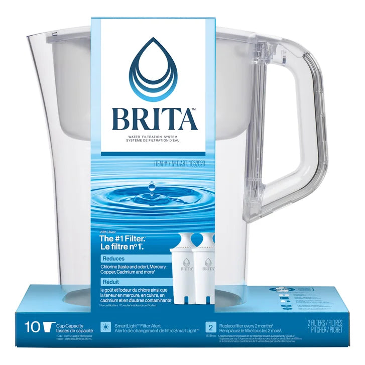 Champlain 2.4 L (10-cup) Pitcher with 2 Filters S2998