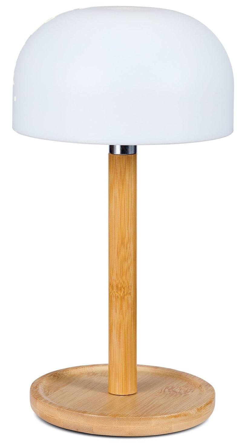 Outdoor Rechargable Bamboo Mushroom Lamp, Multiple Colour Modes Y5049