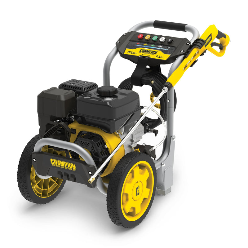 Power Equipment 3000 PSI 2.5 GPM 196cc Engine Cold Water Wheeled Gas Pressure Washer T5493