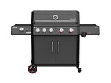 Revolution II 5-Burner Grill and Griddle Combo LP Gas BBQ