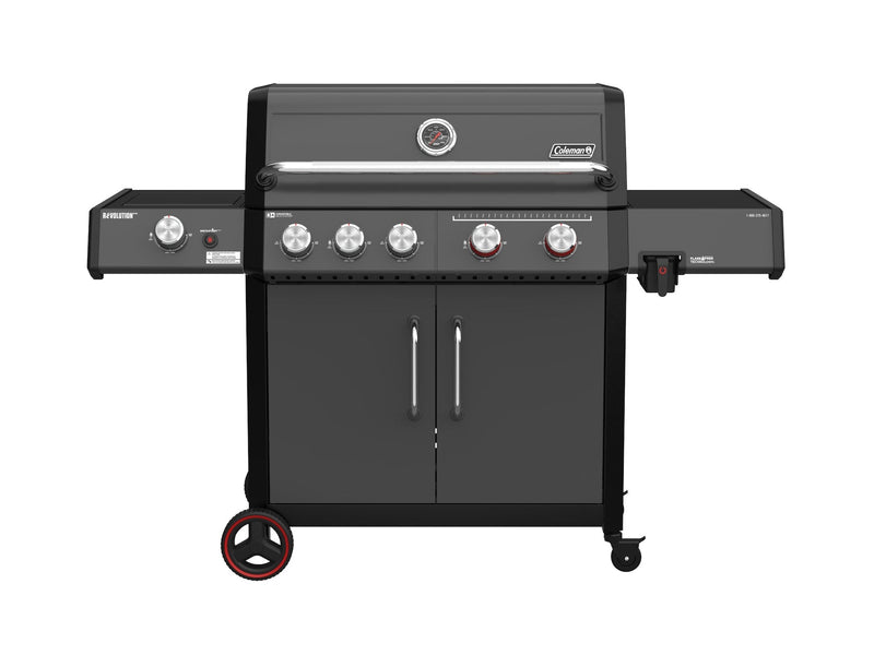 Revolution II 5-Burner Grill and Griddle Combo LP Gas BBQ G3883