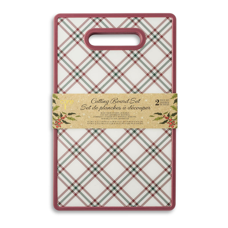Durable Poly Cutting Board Set, 14.5-in, 2-pk P3136