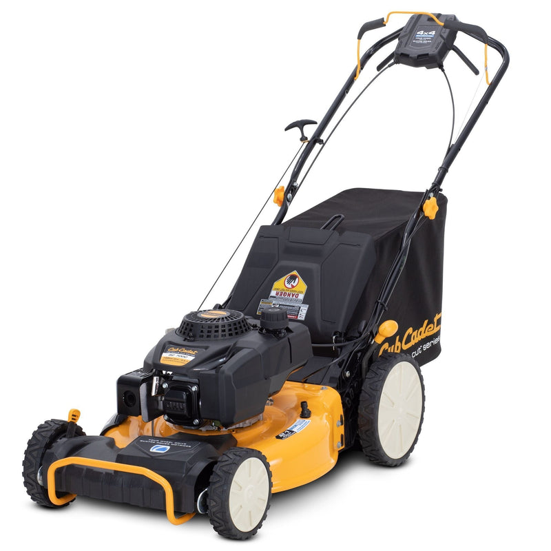 196cc 3-in-1 Gas Engine AWD Walk Behind Self-Propelled Mower, 21-in Y3209