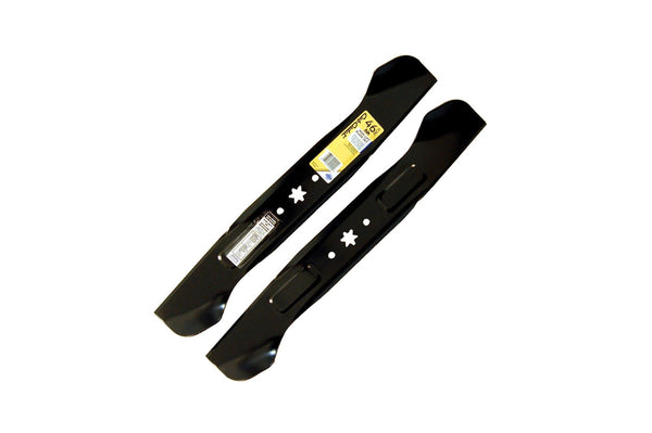 NX-15 Riding Mower 2-in-1 High-Lift Blade Set, Fits 2015 & After Models, Black, 46-in, 2-pk W2623