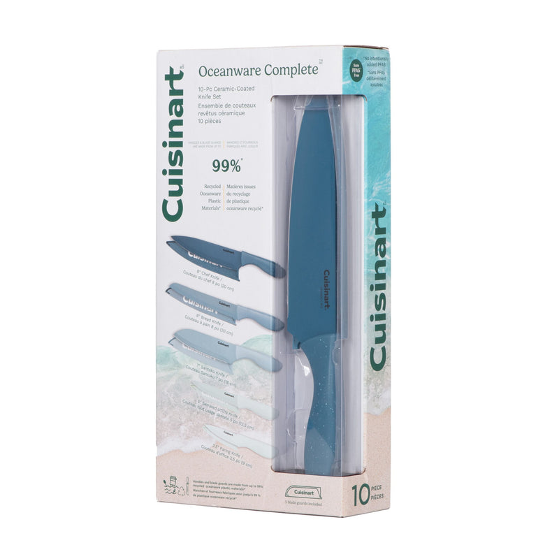 Non-Stick Steel Knife Set, 10-pc Q3739