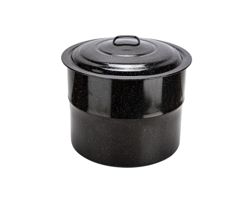 37.8-L Canning Pot with 3mm Rack, Dishwasher-Safe S7033