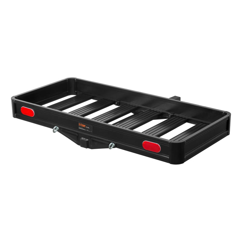 18113 Aluminum Hitch Mount Basket-Style Cargo Carrier, Fits 2-in Receivers, 49 x 22-in C6994