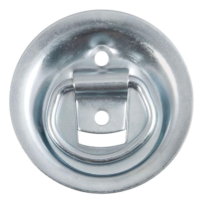 83710 1-1/8-in x 1-5/8-in Recessed Tie-Down Ring (1000-lb, Clear Zinc) T8689