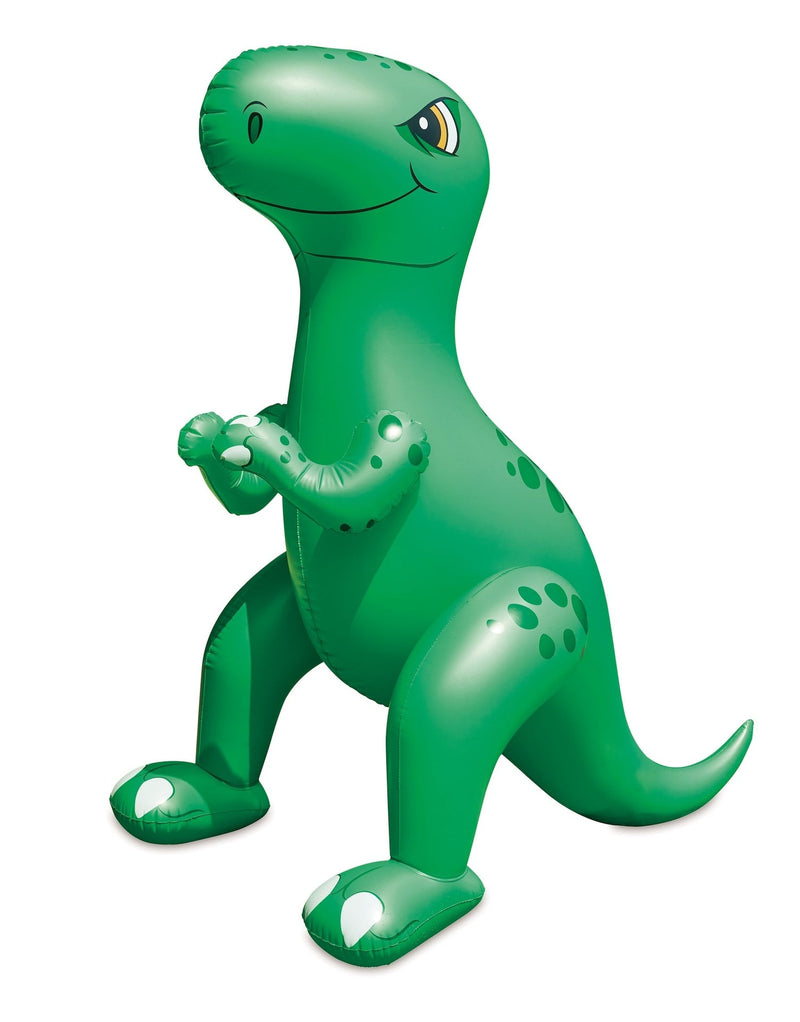 Dinosuar Giant Inflatable Water Sprinkler, Green, 7-ft, Ages 5+, for Beach/Pool Fun Activities N2140