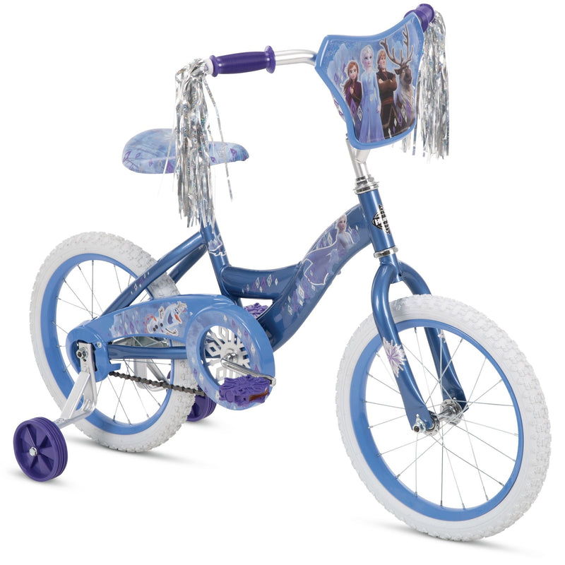 Frozen Kids' Bike, 16-in Wheel, Ice Blue/White W9726