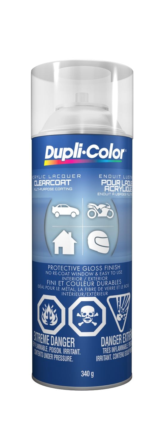 Auto Lacquer Aerosol Paint, Gloss Finish, 340-g W5169