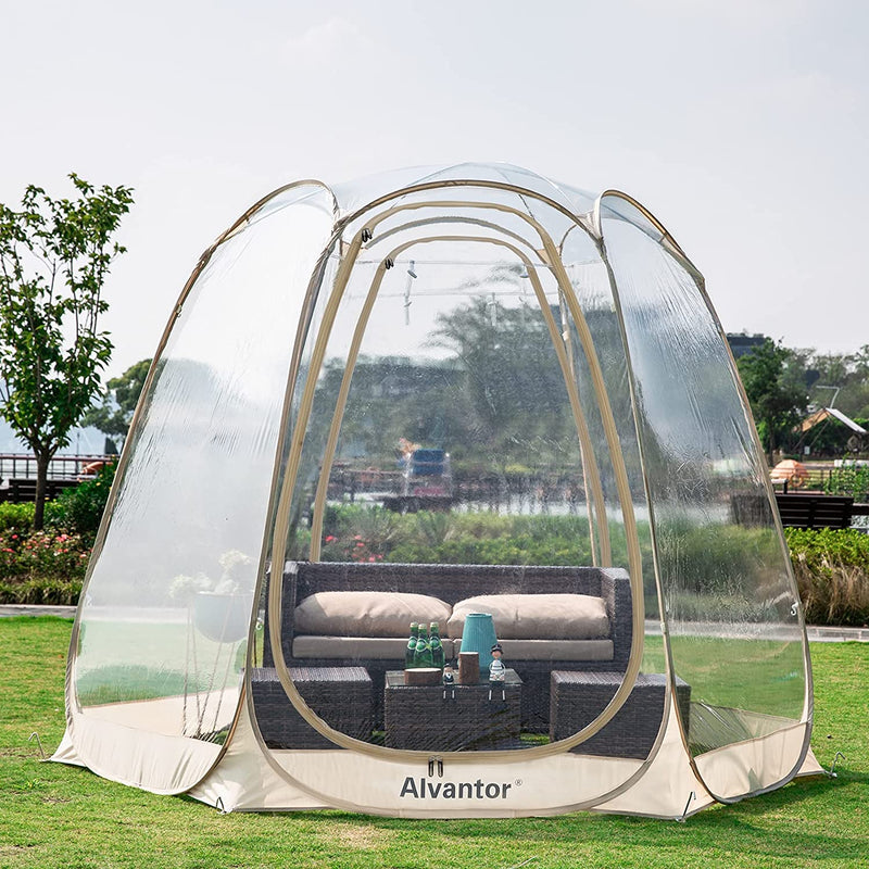 Bubble Tent Pop Up Gazebo, 8-10 Person Dome Garden Patio Canopy Shelter B9448