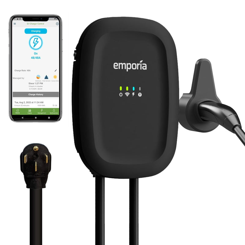 40A Wi-Fi Level 2 NEMA 14-50 NACS EV Charger Z3576