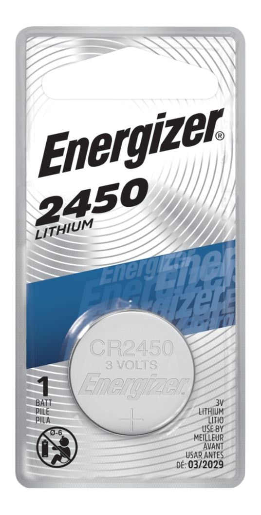 1-pk CR2450 3V / 3 Volt Lithium Coin Cell Battery, Long Lasting, All Purpose R3484