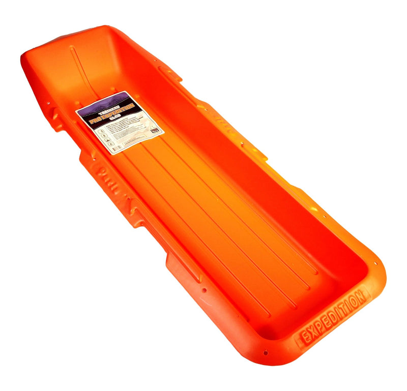 Pro Expedition Heavy Duty Multi-Functional Snow Sled, Orange, 60-in O8068