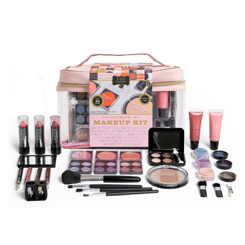 Girls Ultimate Makeup Artist Set, 30 Piece, Pastel Pink X4456