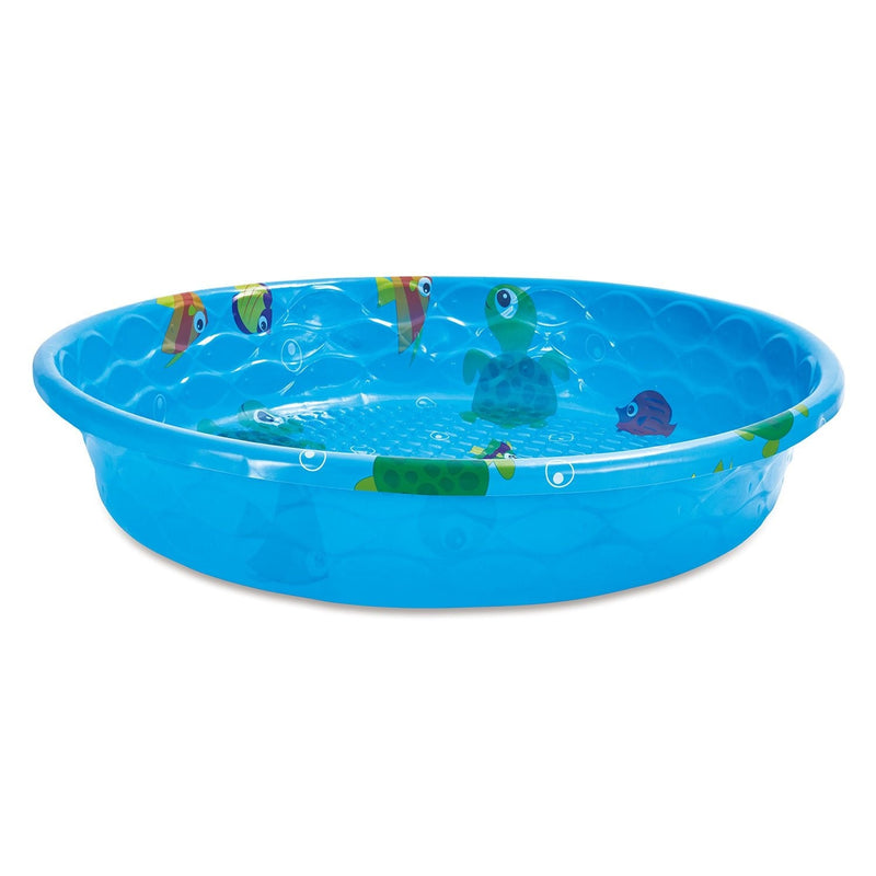 Lightweight Round Plastic Wading Pool, 59 x 11.4-in, Ages 3+ H1968