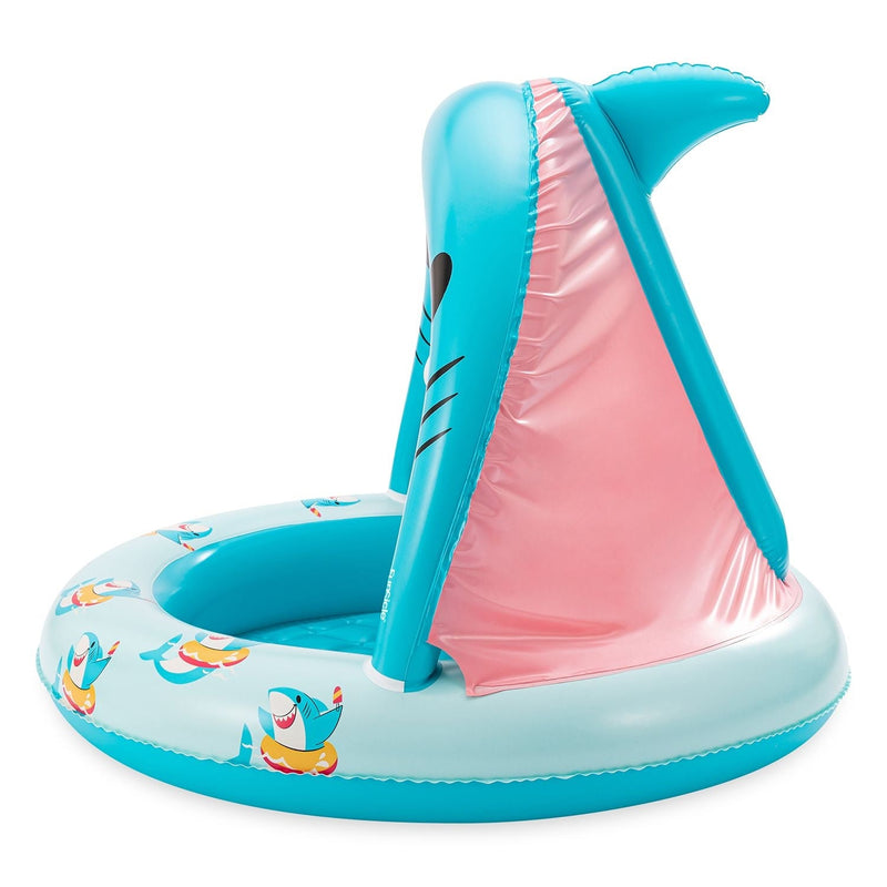 Smiley Shark Shaded Pool, Ages 1+ W1789