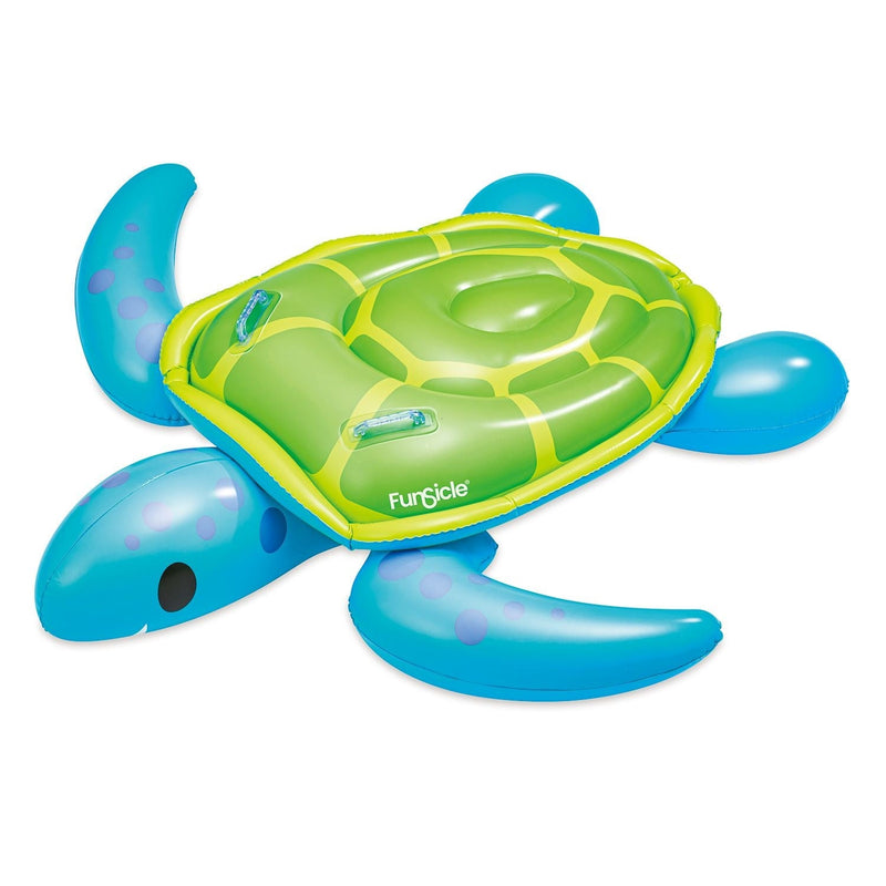 Turtle Time Ride-On Pool Float, Ages 3+ C7064