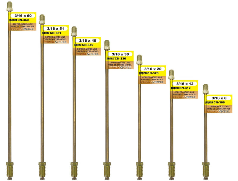 CN330 Copper Nickel Brake Line, Standard, 30 x 3/16-in Please make sure this part fits your need L2341
