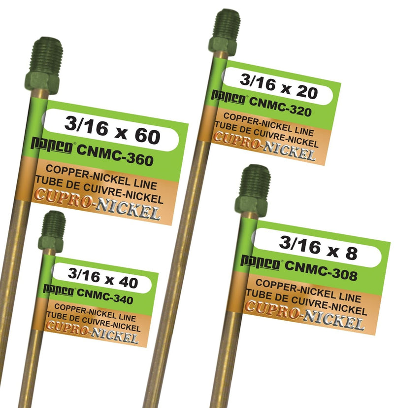 CNMC308 Nickel Brake Line, European, 8 x 3/16-in Please make sure this part fits your need N2395