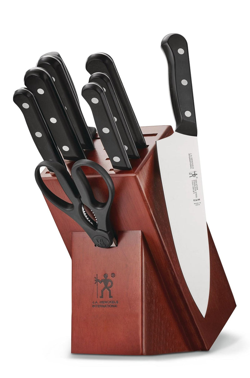Solution Stainless Steel Knife Block Set, 10-pc J8643