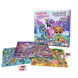 Hide and Seek The Enchanted World Family Board Game, Bilingual, Ages 4+