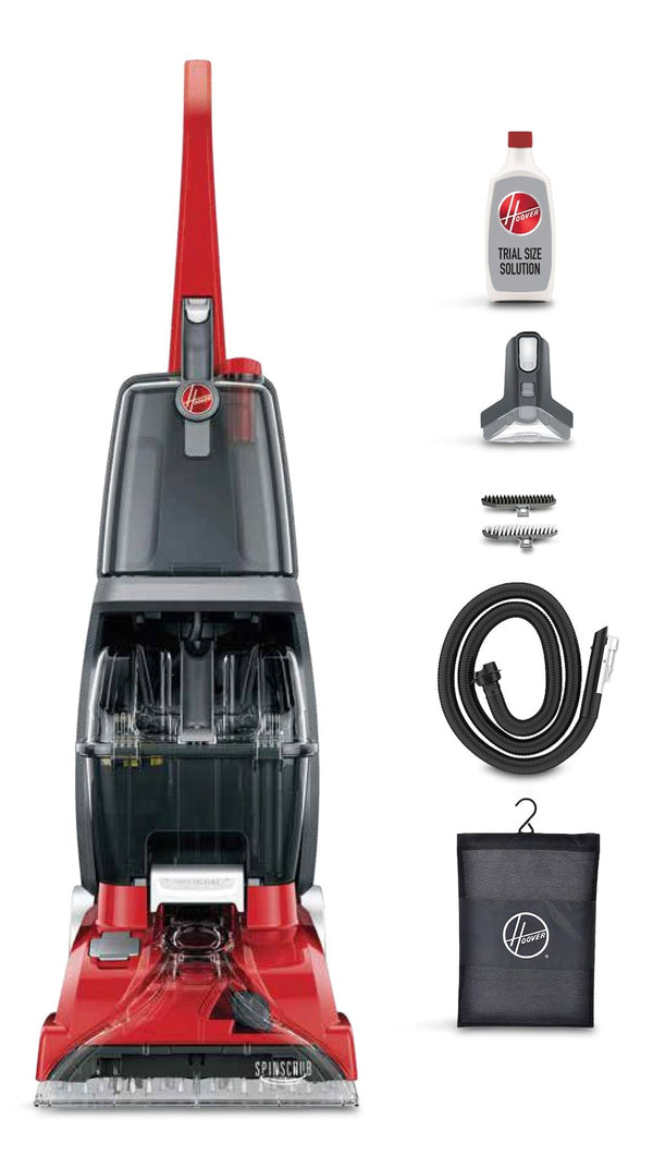 Hoover Power Scrub Pet Plus Full Size Corded Carpet Deep Cleaner Vacuum I0704